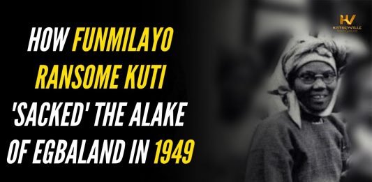 How Funmilayo Ransome-Kuti "sacked" the Alake of Egbaland in 1949
