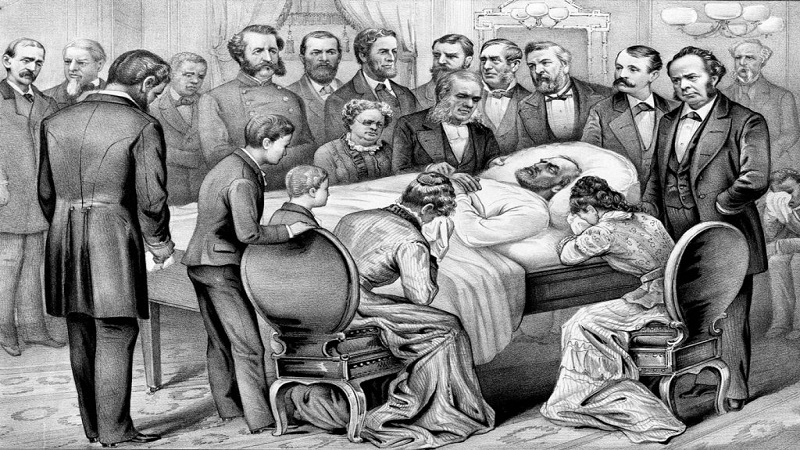Image of President James A. Garfield death