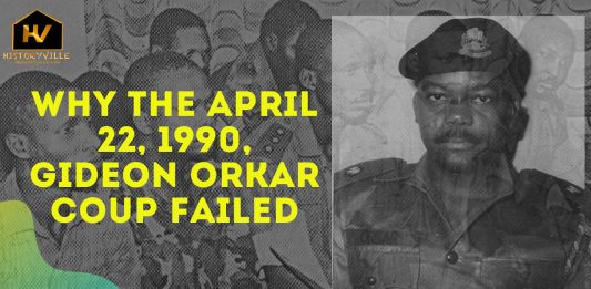 Why the April 22, 1990, Gideon Orkar Coup failed