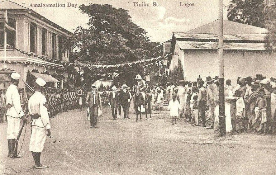 Amalgamation Day in Lagos, May 1, 1906.