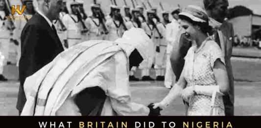 what britain did to nigeria