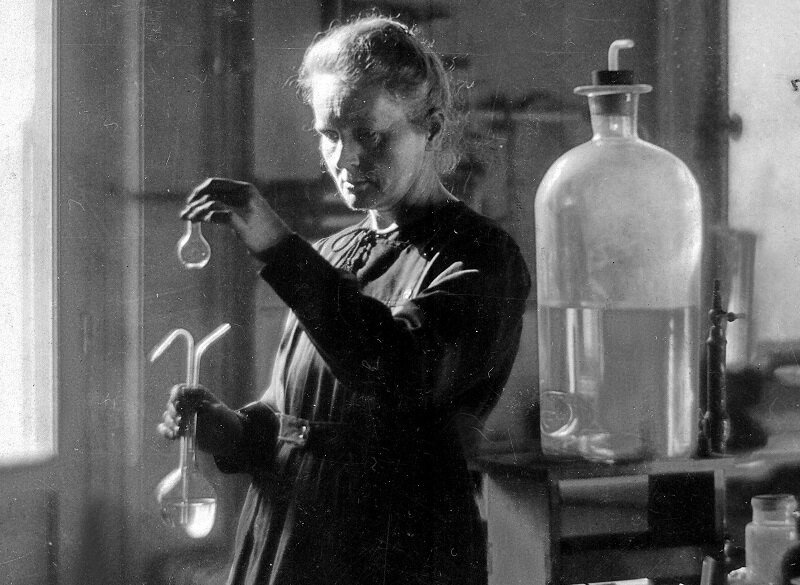 Marie Curie, 1925