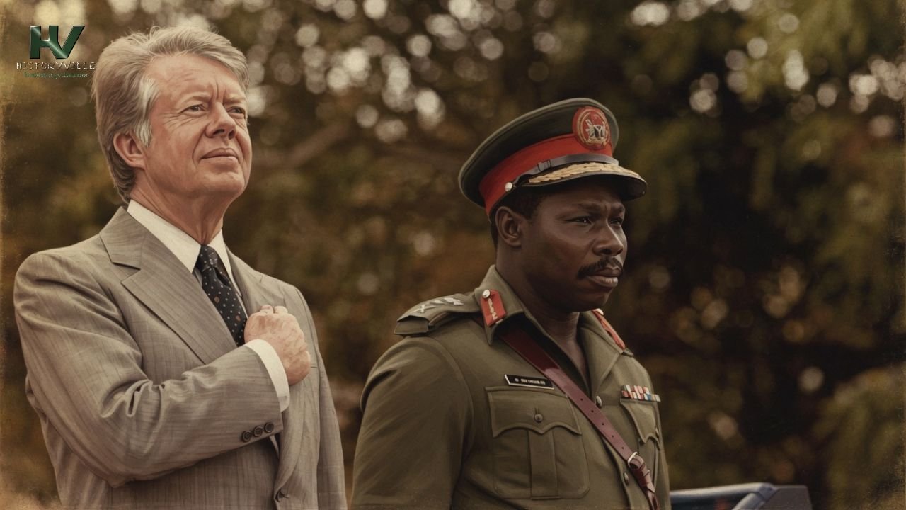 President Jimmy Carter and General Olusegun Obasanjo in 1978