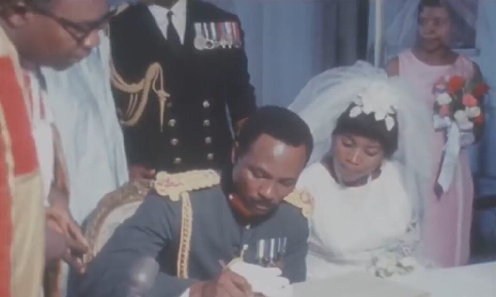 Yakubu Gowon's Wedding Day