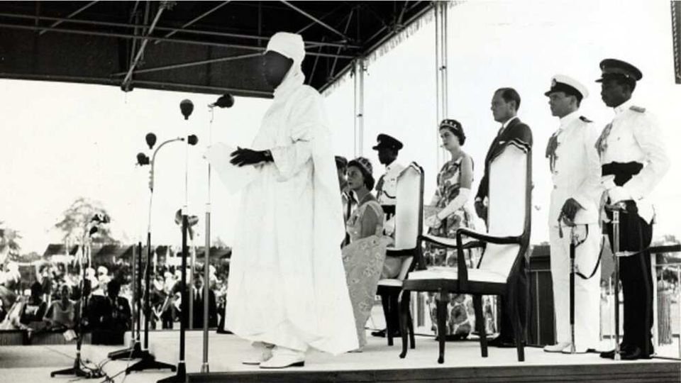 Tafawa Balewa reads his Independence Day Speech